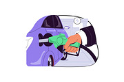 Car rent, carsharing concept set, a Transportation Illustration by PaperTrident (Thumbnail 6 of 11)