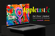 iPad, iPhone & MacBook 5K Mockups, a Device Mockup by Frisk Shop (Thumbnail 1 of 20)
