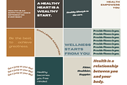 Wellness Canva Instagram Template, a Social Media Template by Social Assumptions (Thumbnail 5 of 6)