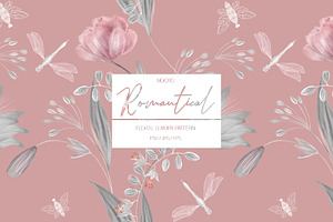 Romantical, Floral Luxury Pattern