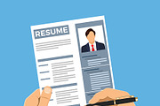 Job Vacancy Employment and Hiring, a Person Illustration by TAlex (Thumbnail 2 of 7)