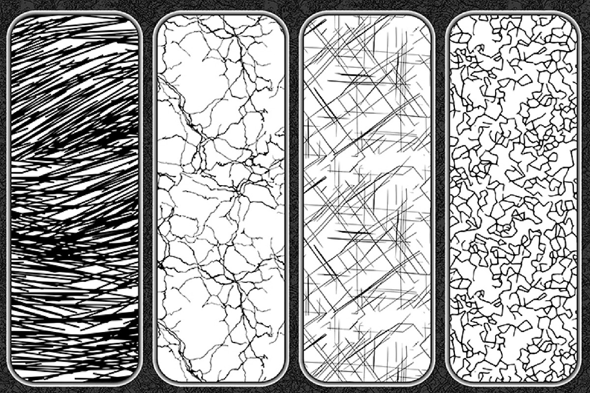 Cracky  Grunge  Illustrator Patterns, a Palette Add-On by Kseniya-Omega (Photo 4 of 8)