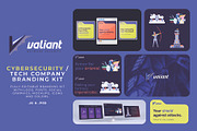 Cybersecurity Full Branding Kit, a Templates & Theme by Aurum Creative (Thumbnail 1 of 9)