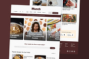 Munch - Food Recipe Landing Page, a Landing Page Template by twinstd (Thumbnail 3 of 5)