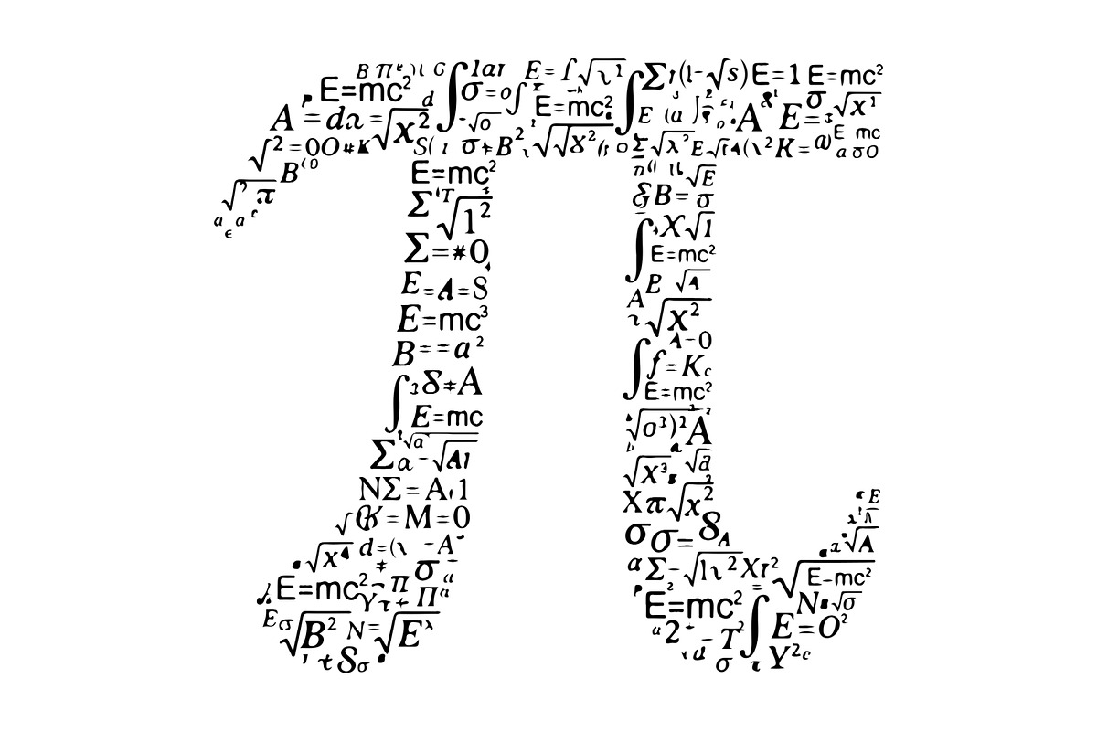 Pi Day Math Quote Bundle, an Education Illustration by Designer_Momina (Photo 8 of 16)