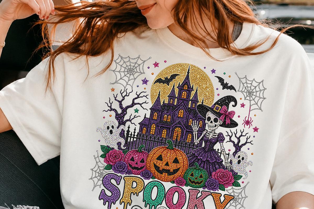 Spooky Halloween PNG, a Seasonal Illustration by DreamCafeArt (Photo 3 of 6)