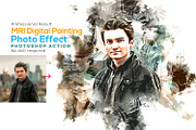Digital Painting Photoshop Action, an Action Add-On by Photoshop Action (Thumbnail 1 of 10)