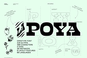 Lapoya Font, a Slab Serif Font by Cuchi, qué Tipo! Foundry (Thumbnail 2 of 18)