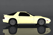 1990 Mazda RX-7, a Cars & Vehicle 3D Model by valtriiu (Thumbnail 4 of 12)
