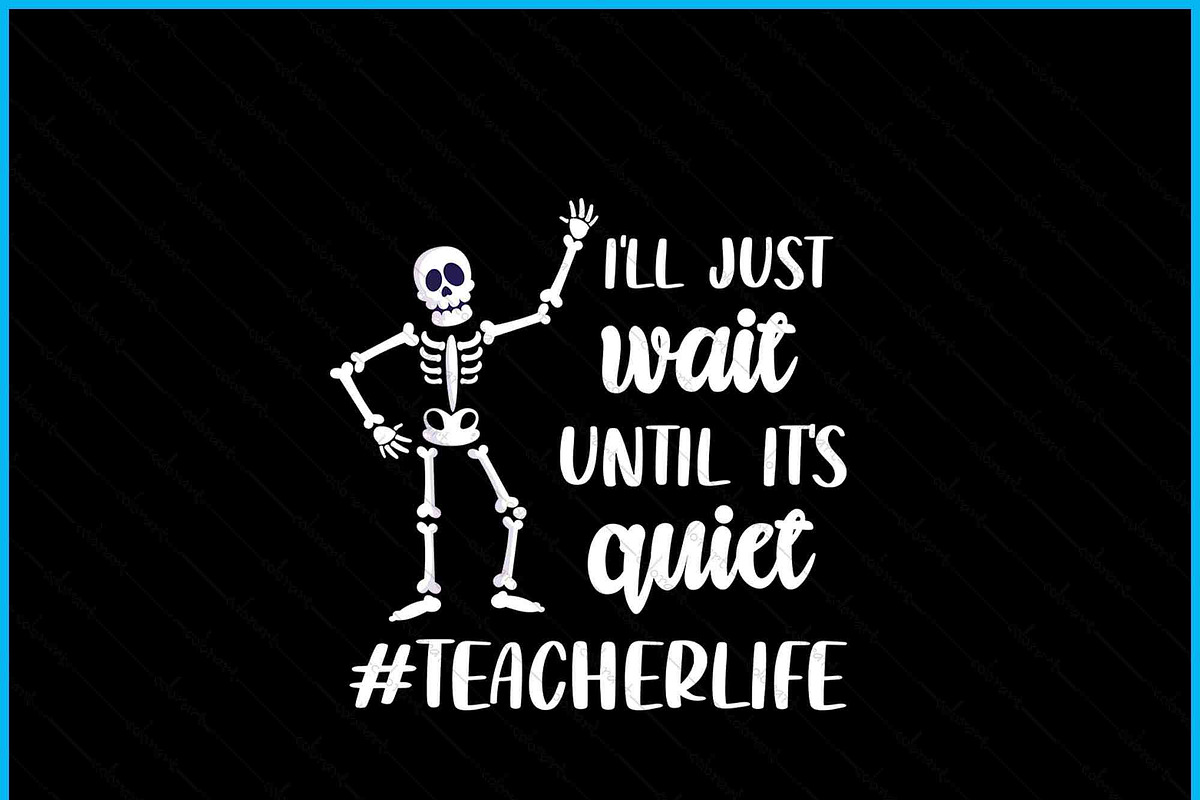 I'll Wait Until It's Quiet Halloween, an Object Graphic by Creativeusart (Photo 2 of 4)