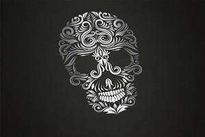 Bundle Skull Ornamental