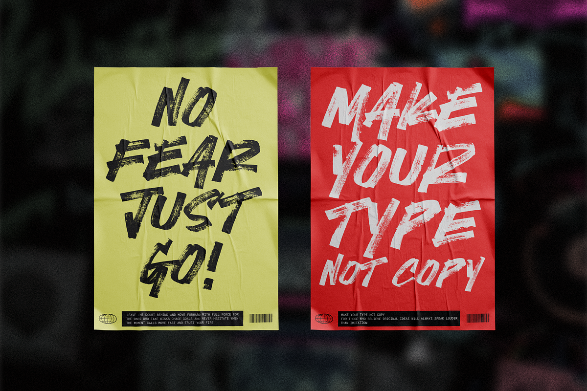 Hallfix Marker, a Handwritten Font by Negara Studio (Photo 8 of 9)
