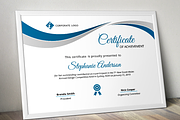 Corporate pptx certificate template, a Stationery Template by Inkpower (Thumbnail 1 of 6)