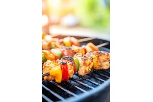 Grilled chicken and vegetable, a Nature Photo by Lermont51
