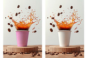 Coffee Cup Mockup, an Advertising Mockup by The Rose Project (Thumbnail 2 of 2)