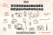 Rad 90s Vector Sketch Bundle, a Technology Illustration by Violet LeBeaux (Thumbnail 3 of 5)