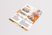 Pet Care Service Flyer Design, a Flyer Template by NasirGrfx (Thumbnail 3 of 3)
