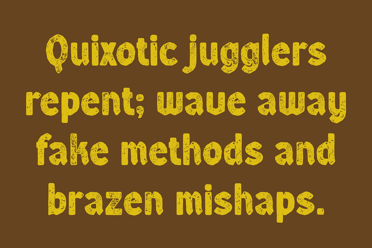 CS Archie Stamp, a Blackletter Font by Craft Supply Co. (Photo 4 of 8)