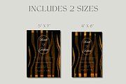 Tiger Stripe Wedding Invitation, an Invitation Template by InvitingStorys (Thumbnail 6 of 11)