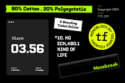 Monobreak Family!, a Sans Serif Font by TeenageFoundry (Thumbnail 3 of 10)
