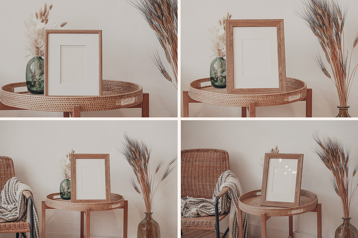 Artwork Wooden Frames Mockup, a Books & Magazine Mockup by Artcoast Studio (Photo 9 of 9)