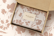 Powder Flower Prints, a Pattern Graphic by MalyskaStudio (Thumbnail 9 of 13)