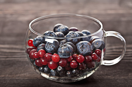 Berries Assortment In Glass Bowl Containing Berry Closeup And Cold preview 5