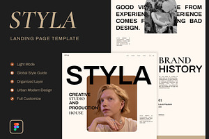 STYLA - Creative Agency UI Kit