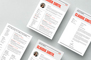 Resume / CV Template, a Resume Template by Occy Design (Thumbnail 4 of 4)
