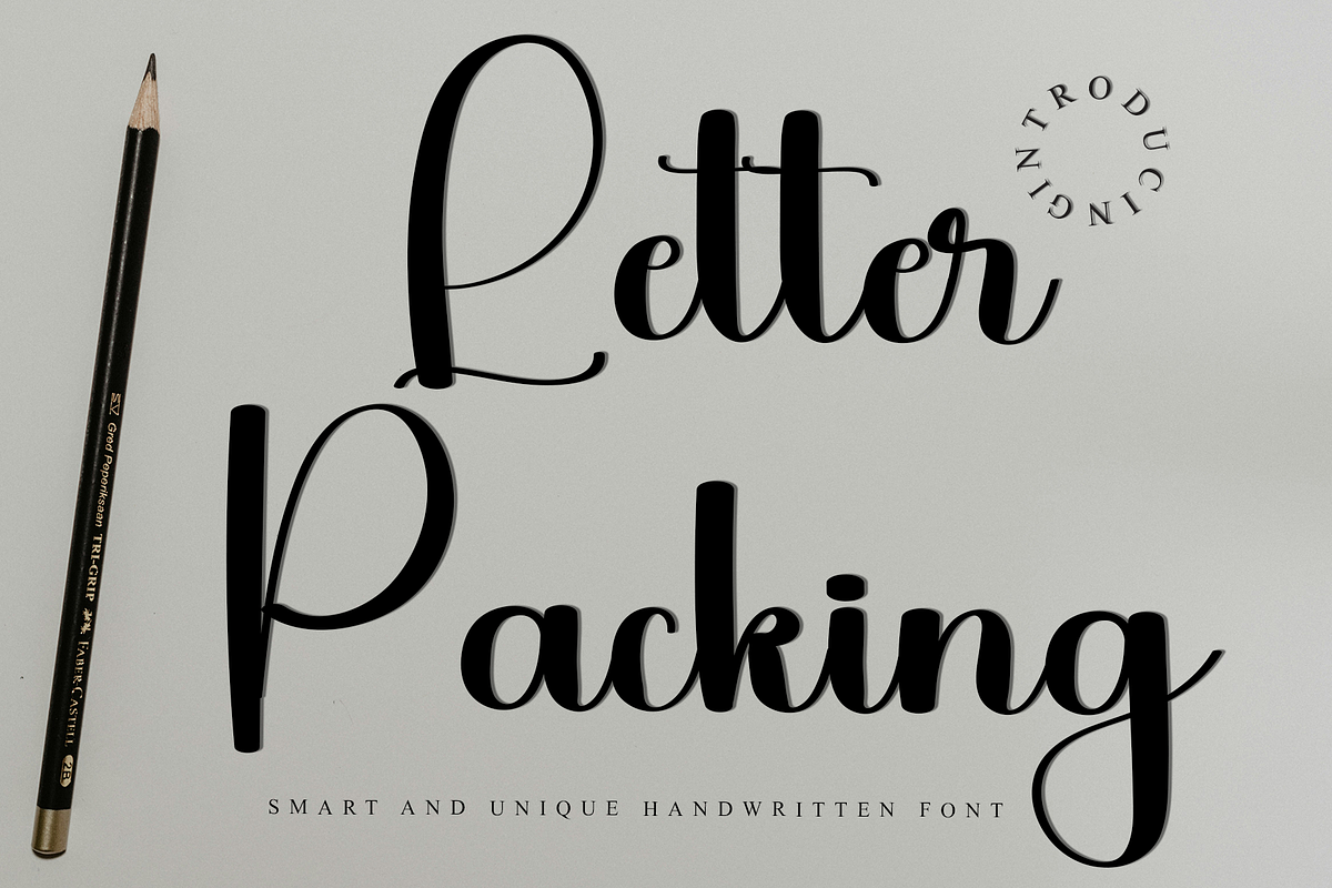 Letter Packing, a Handwritten Font by FreshTypeINK (Photo 1 of 8)