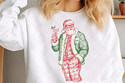Christmas Line Art Png Bundle, an Illustration by SinaCreation (Thumbnail 4 of 7)