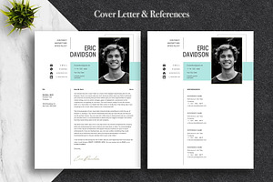 Modern Clean Canva CV Pack Canva