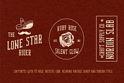 Nordin Slab Blur, a Slab Serif Font by Craft Supply Co. (Thumbnail 7 of 8)