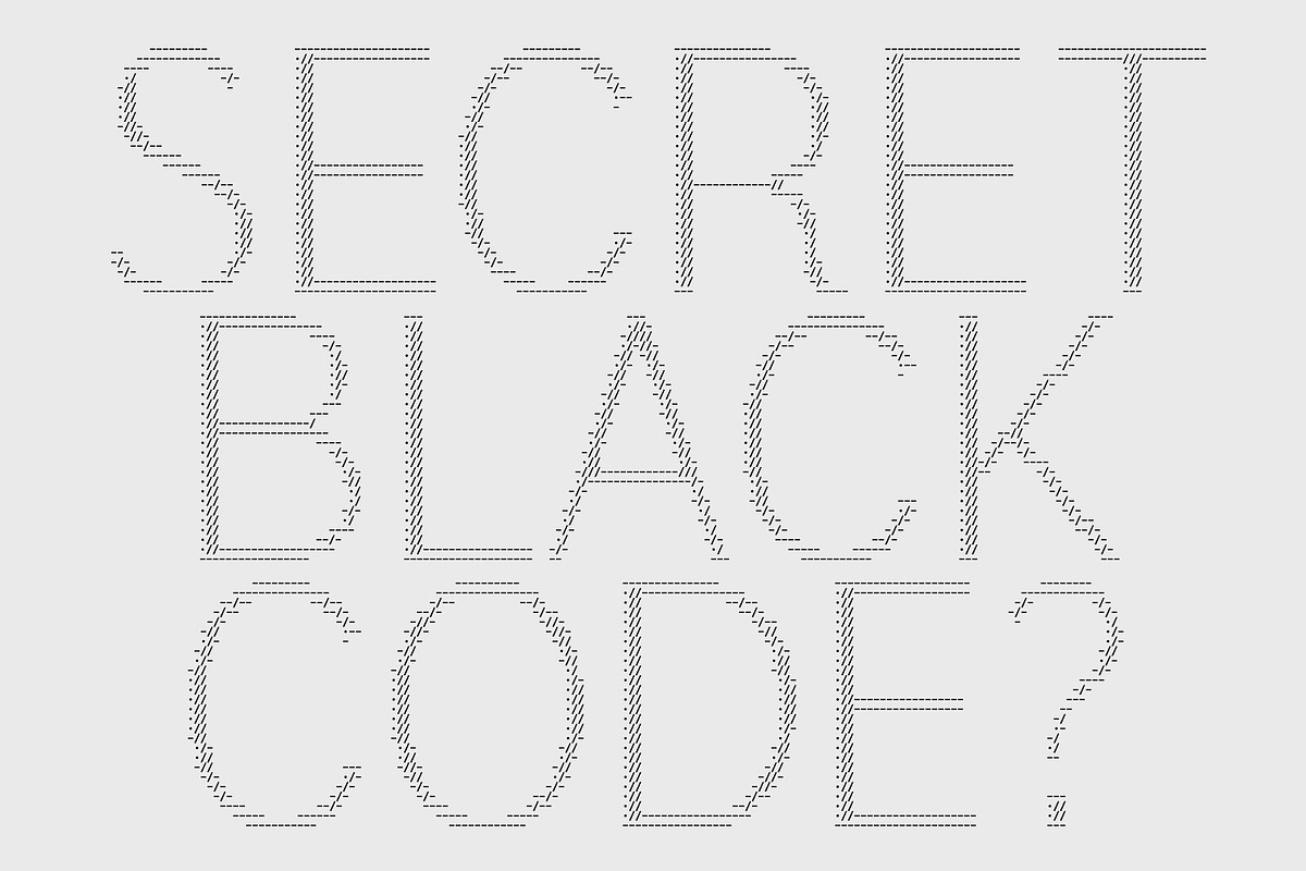 Achiello Ascii, a Sans Serif Font by Craft Supply Co. (Photo 2 of 8)