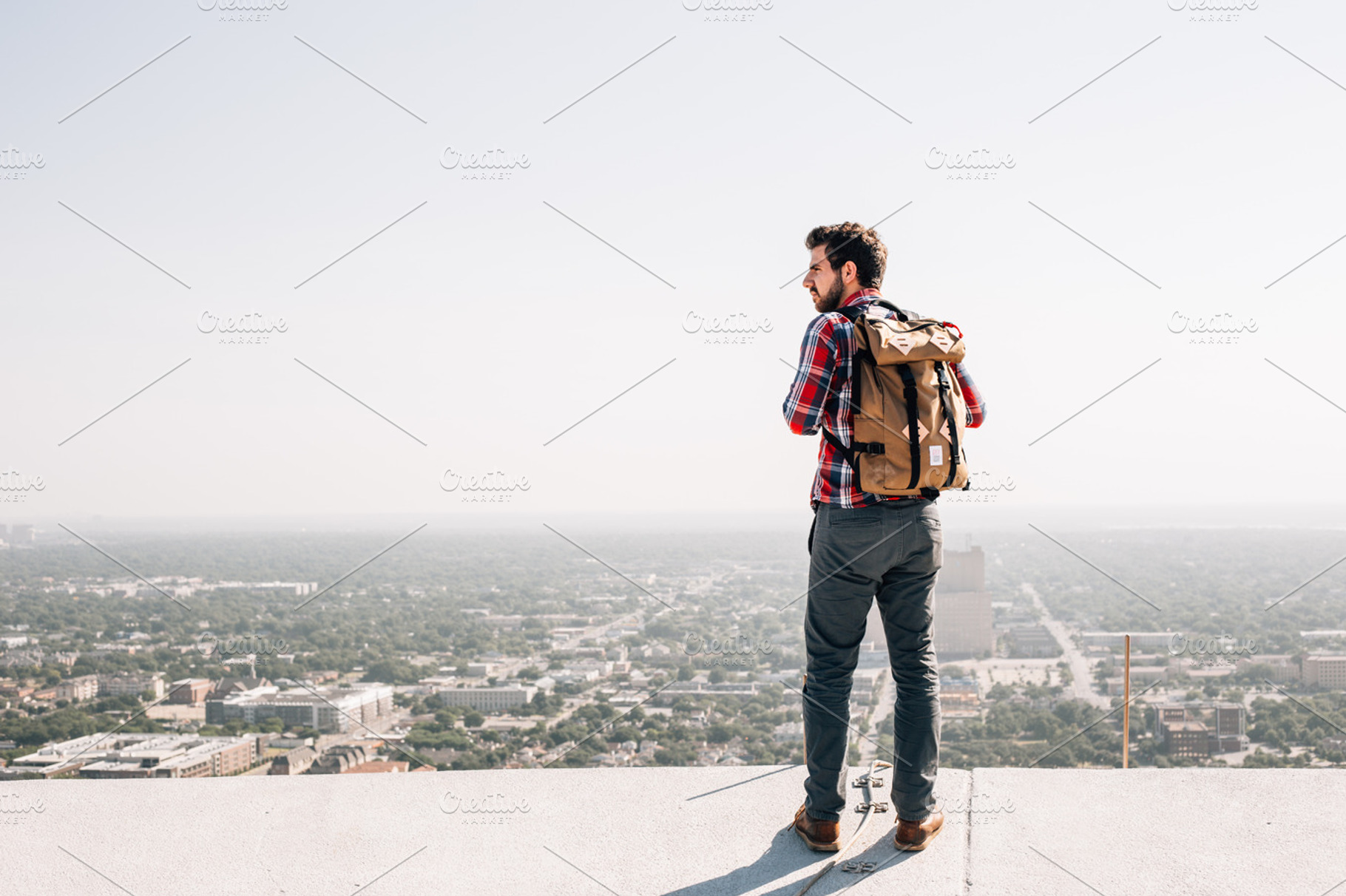 On the edge containing guy, man, and boy