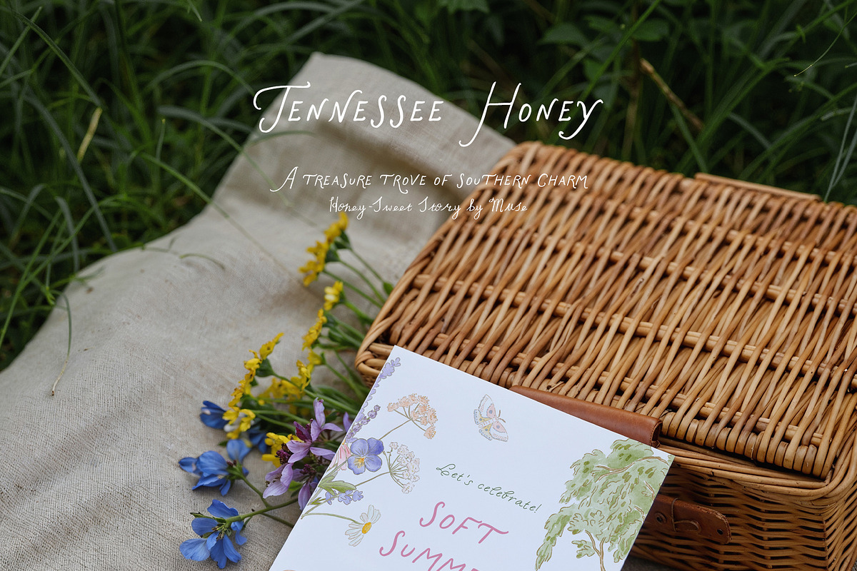 Tennessee Honey – Southern Clipart, a Decorative Illustration by Muse Artist (Photo 9 of 20)