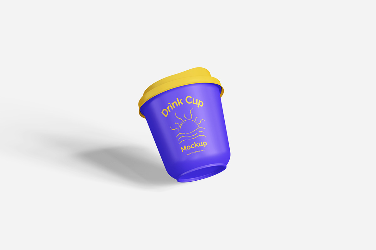Drink Cup Mockup, a Product Mockup by bimockup (Photo 6 of 6)