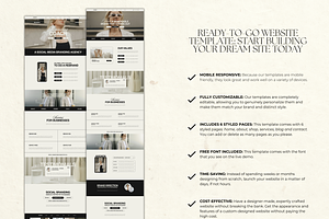 Wix Website Template Small Business