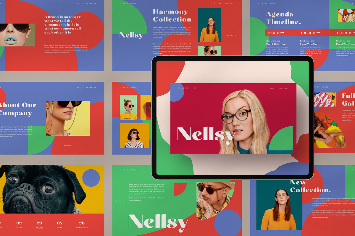 Nellsy Powerpoint Template, a Presentation Template by Rocket Template (Photo 2 of 10)