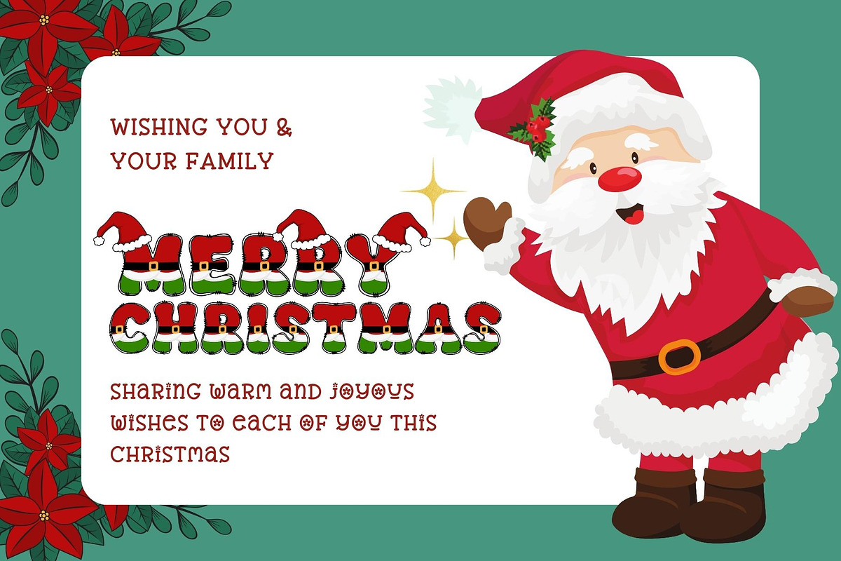 Fox Grinch Color Font, a Symbol Font by Fox7 By Rattana (Photo 6 of 9)