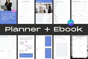 Canva Ebook + Planner Templates