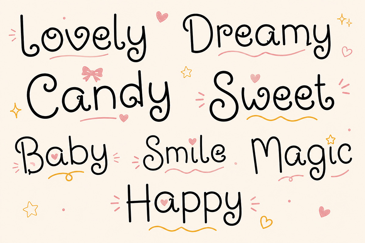 Loopzy, a Handwritten Font by Wow Magic (Photo 4 of 6)