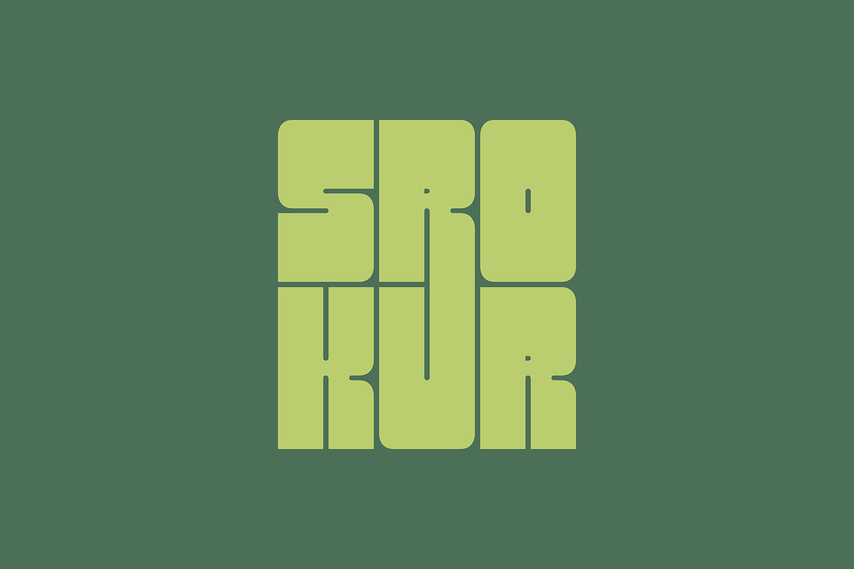 Srokur - Modern Condensed Typeface, a Sans Serif Font by Letterna (Photo 1 of 4)