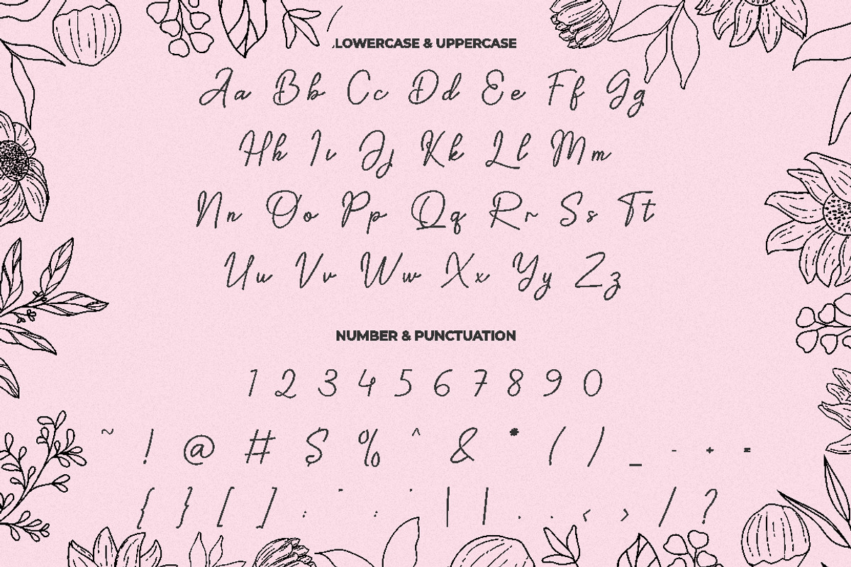Bright Bride - Beautiful Script Font, a Script Font by PutraCetol Studio (Photo 10 of 11)