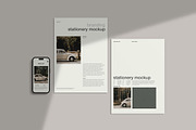 Branding  Stationery Mockups, a Print Template by Alhaytar (Thumbnail 1 of 3)