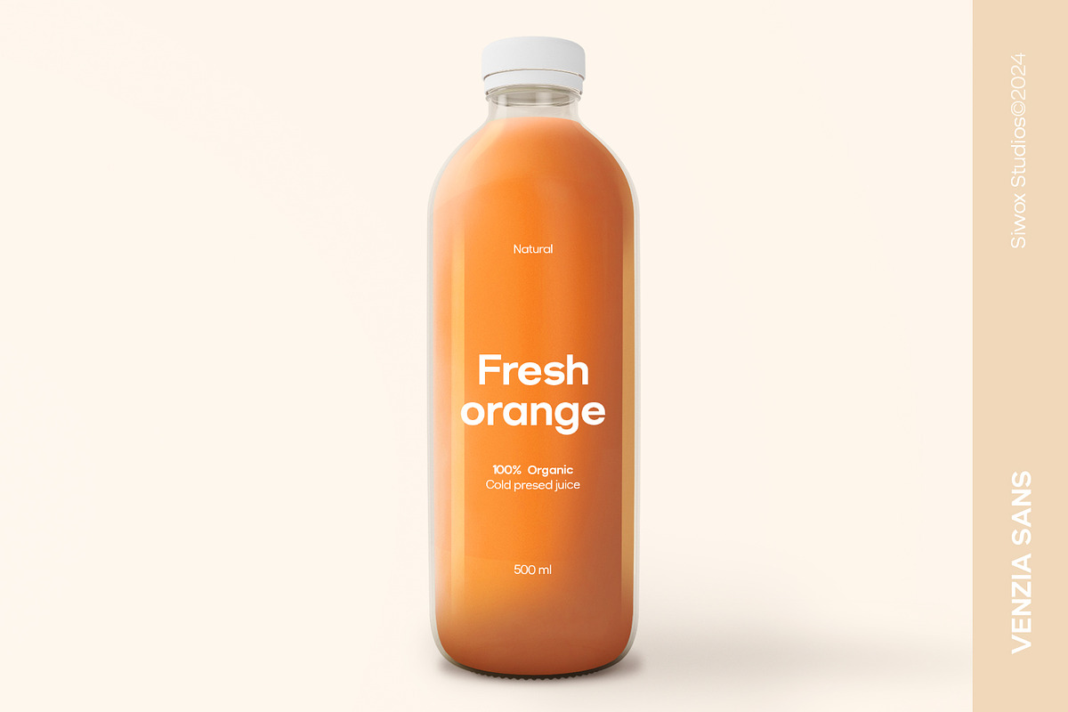 Venzia Sans Family Fonts, a Sans Serif Font by Siwox Studios (Photo 8 of 10)