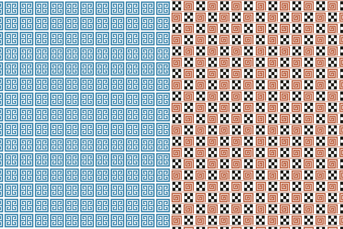10 Ancient Greek Patterns, a Pattern Graphic by 3Y_Design (Photo 7 of 7)