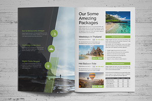 Holiday Travel Brochure Design V4