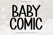 Baby Comic, a Script Font by InermediaSTUDIO (Thumbnail 1 of 8)