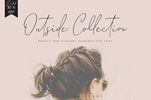 Outside Collection Signature Font